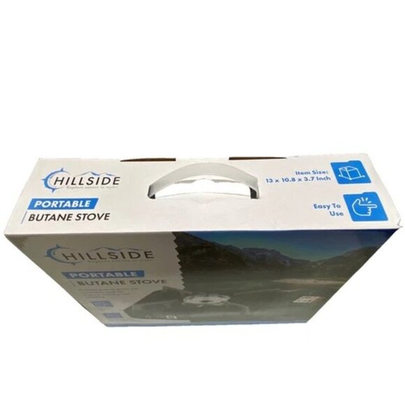 Portable Butane Camp Stove Outdoor Cooking Camping 7,650 BTU Hillside New In Box - Picture 5 of 7